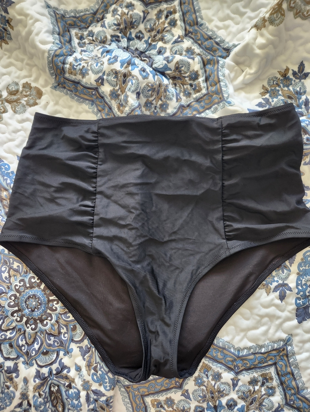 aerie High-Waisted Full Coverage Swim Bottoms